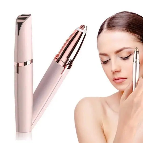 Rechargeable Electric Flawless Eyebrow Depilator Pen With Usb