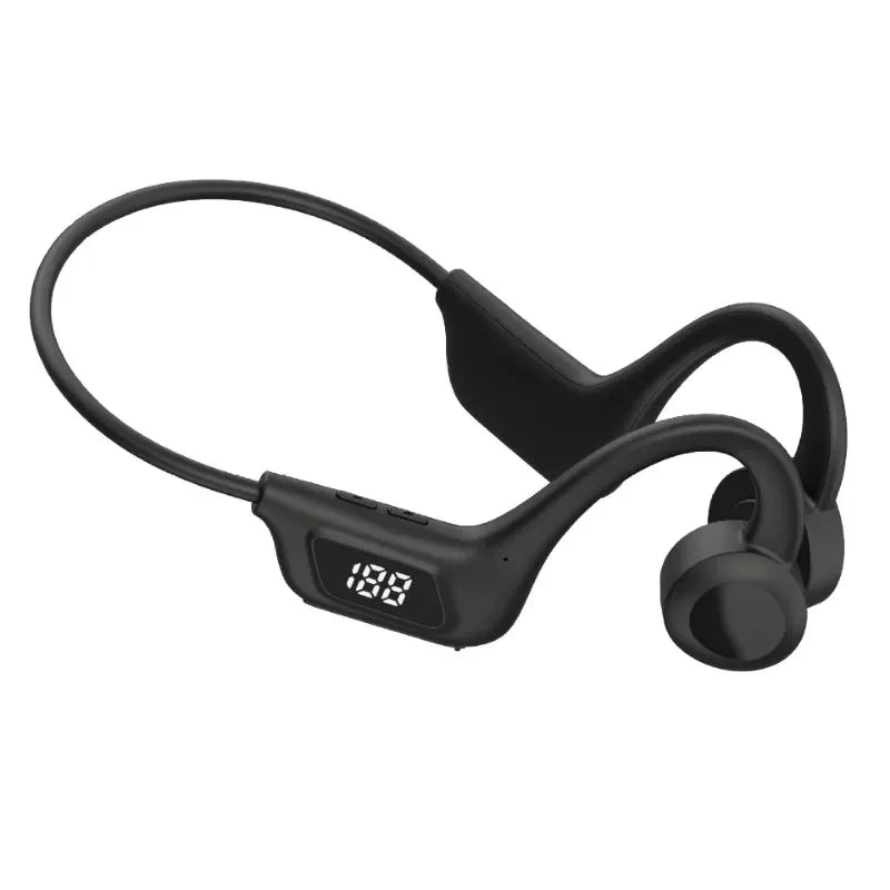 Fones de ouvido pendurados fones de ouvido sem fio bluetooth fones de ouvido esportivos à prova d'água com redução de ruído